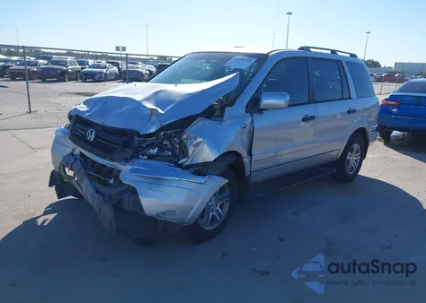 2005 Honda Pilot Ex-L z USA, uszkodzony, nr VIN 5FNYF18565B038722